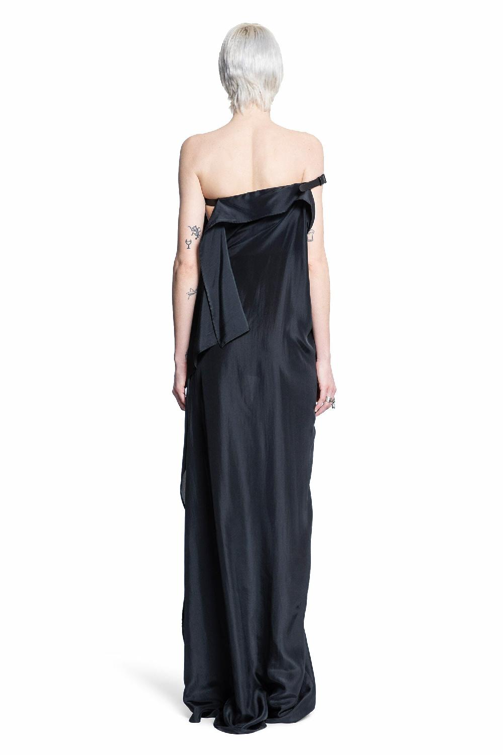 Antonioli ANN DEMEULEMEESTER WOMAN BLACK DRESSES Outlet