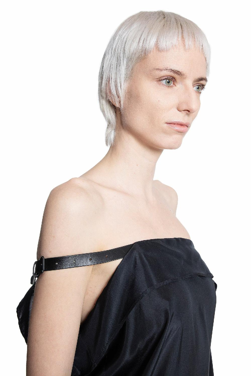 Antonioli ANN DEMEULEMEESTER WOMAN BLACK DRESSES Outlet