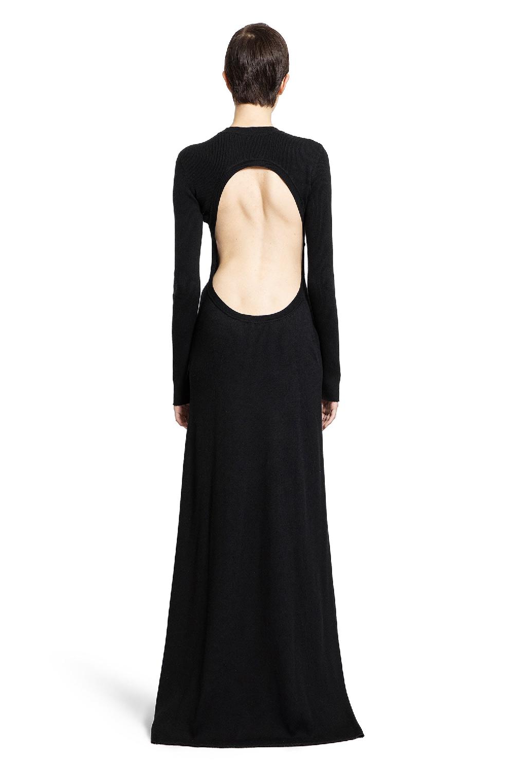 Antonioli ANN DEMEULEMEESTER WOMAN BLACK DRESSES In Vendita