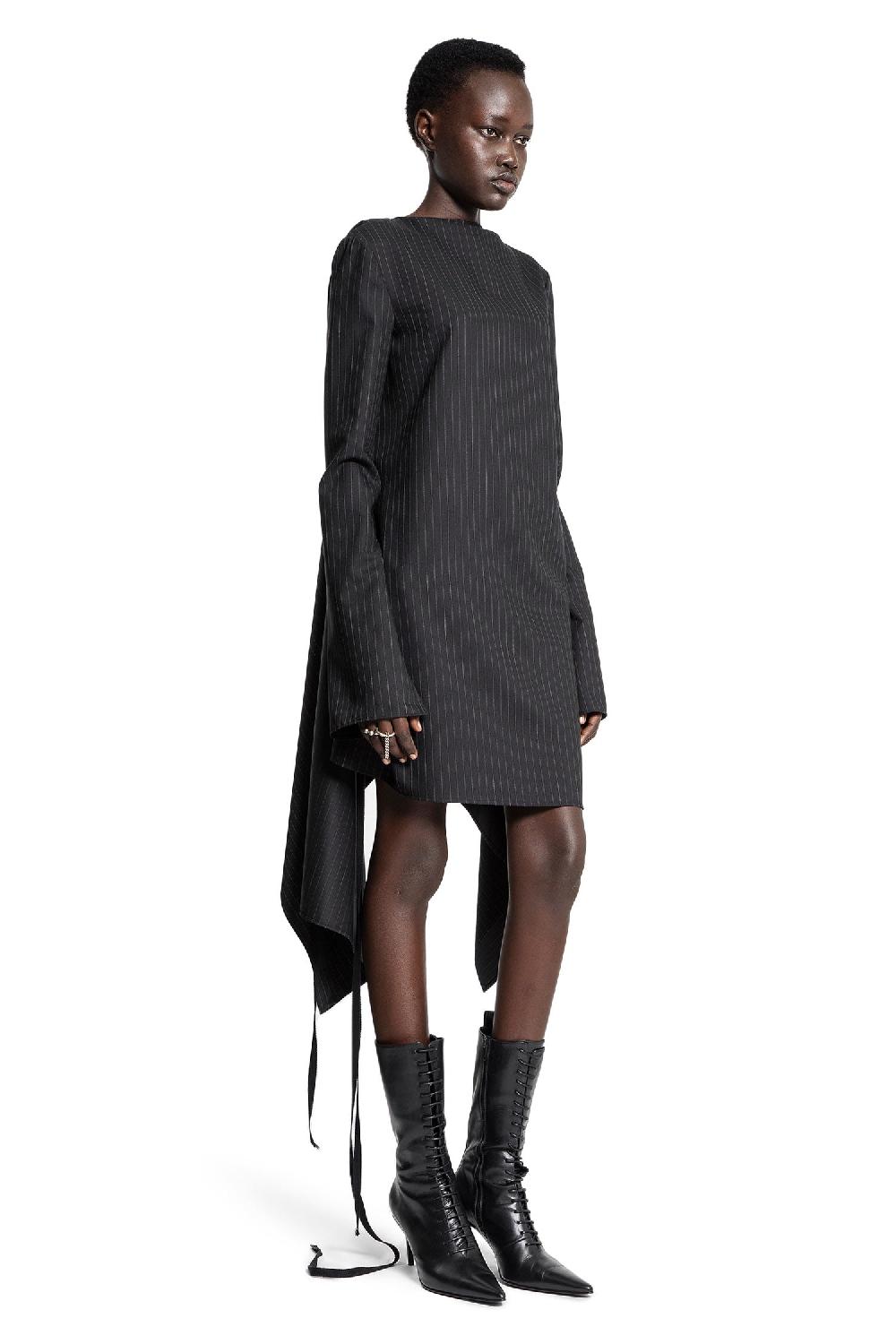 Antonioli ANN DEMEULEMEESTER WOMAN BLACK DRESSES Offerte