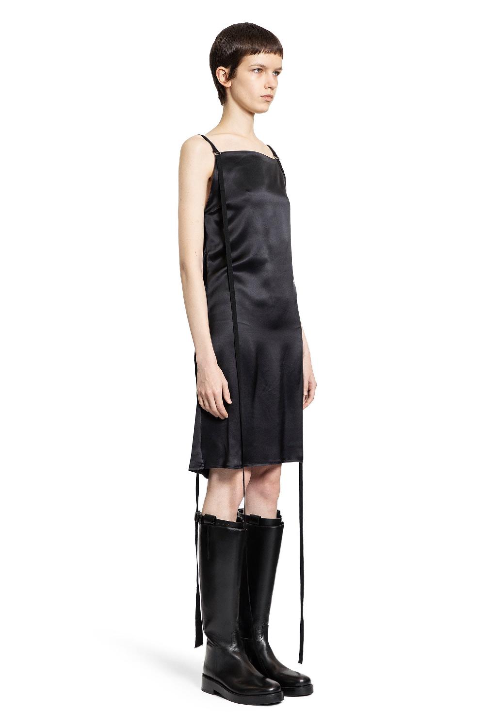Antonioli ANN DEMEULEMEESTER WOMAN BLACK DRESSES Saldi Di Fabbrica