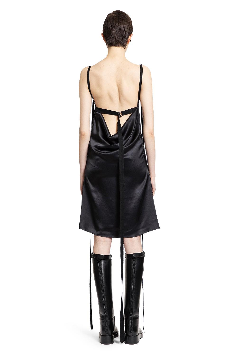 Antonioli ANN DEMEULEMEESTER WOMAN BLACK DRESSES Saldi Di Fabbrica