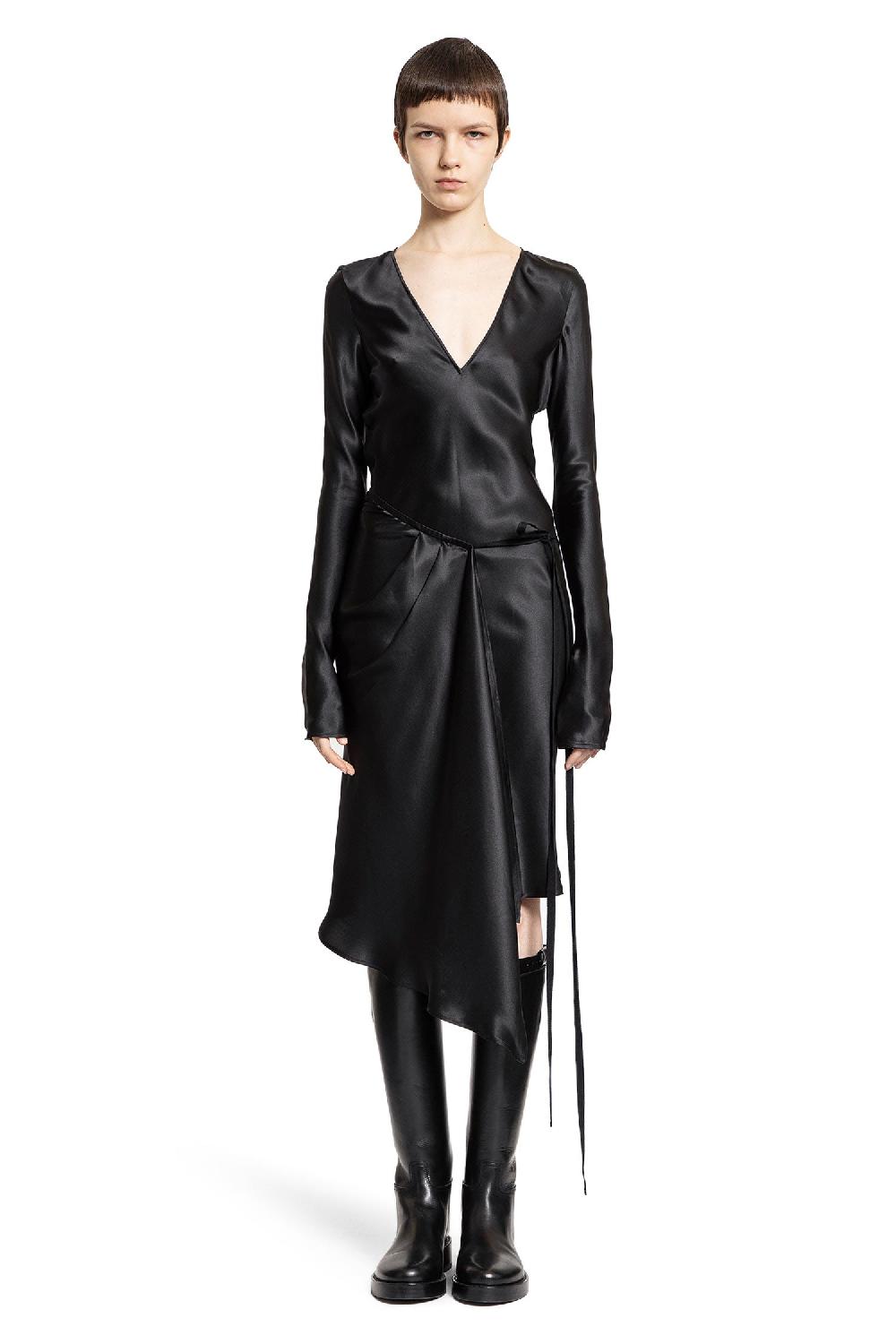 Antonioli ANN DEMEULEMEESTER WOMAN BLACK DRESSES I Più Venduti