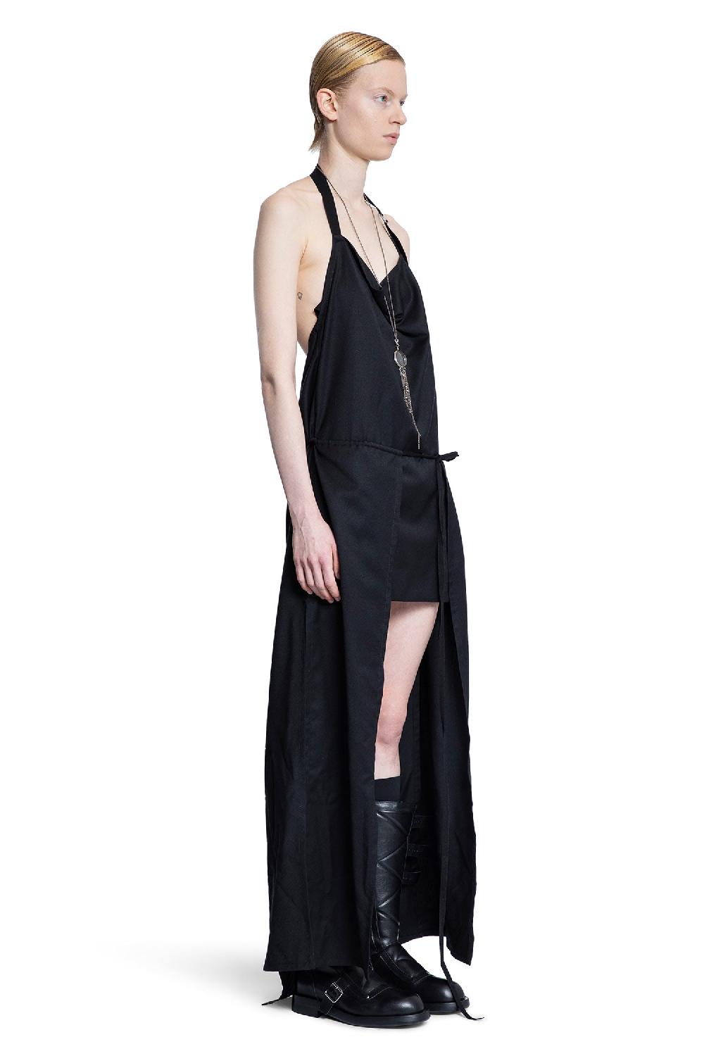 Antonioli ANN DEMEULEMEESTER WOMAN BLACK DRESSES Vendite Flash