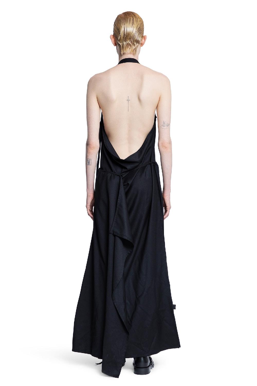 Antonioli ANN DEMEULEMEESTER WOMAN BLACK DRESSES Vendite Flash