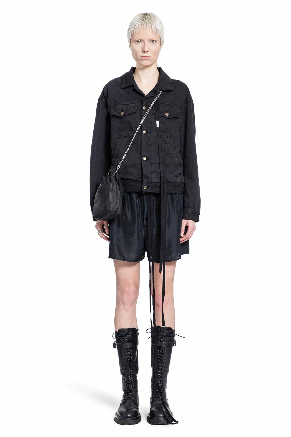 Antonioli ANN DEMEULEMEESTER WOMAN BLACK JACKETS Negozio