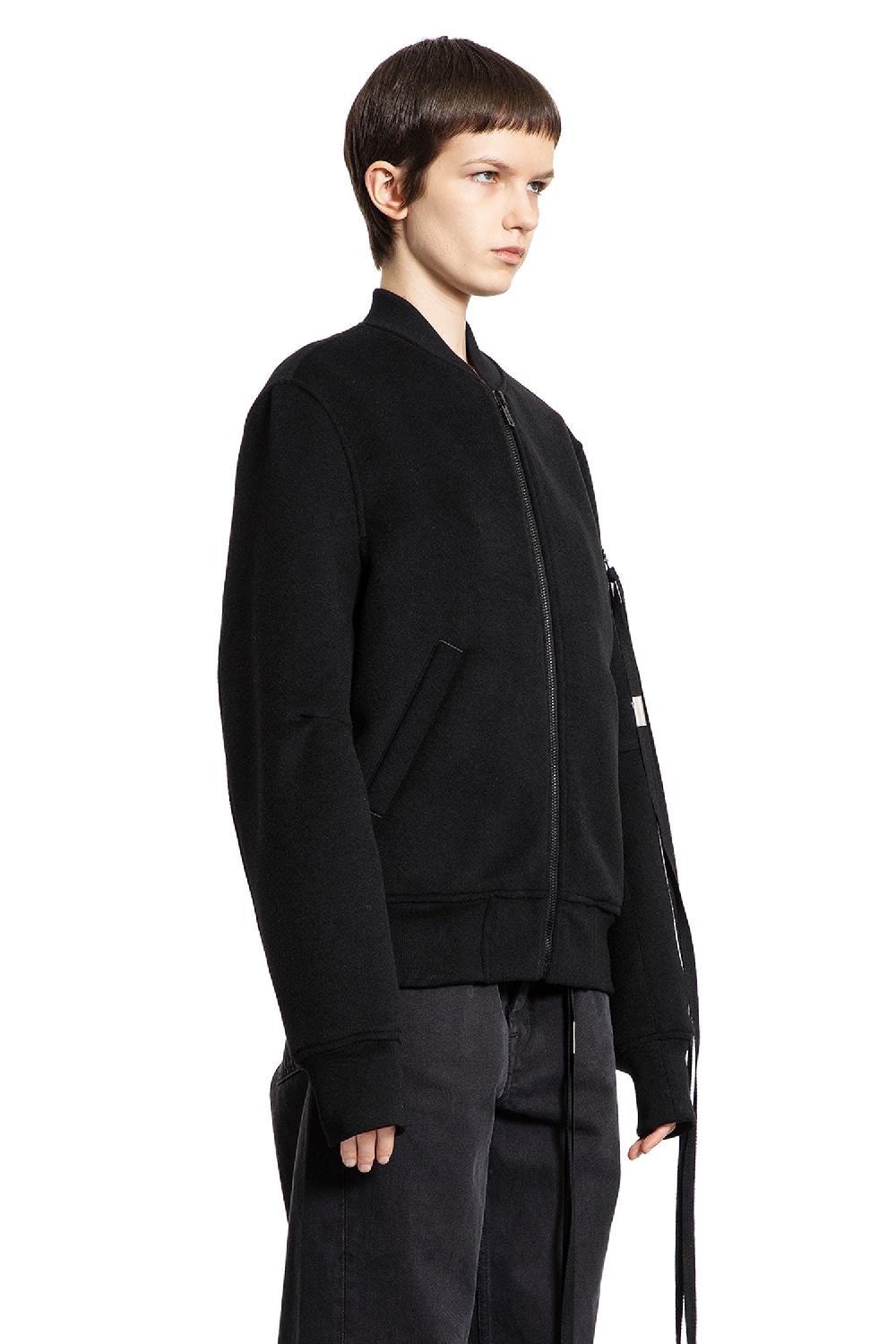 Antonioli ANN DEMEULEMEESTER WOMAN BLACK JACKETS Nuova