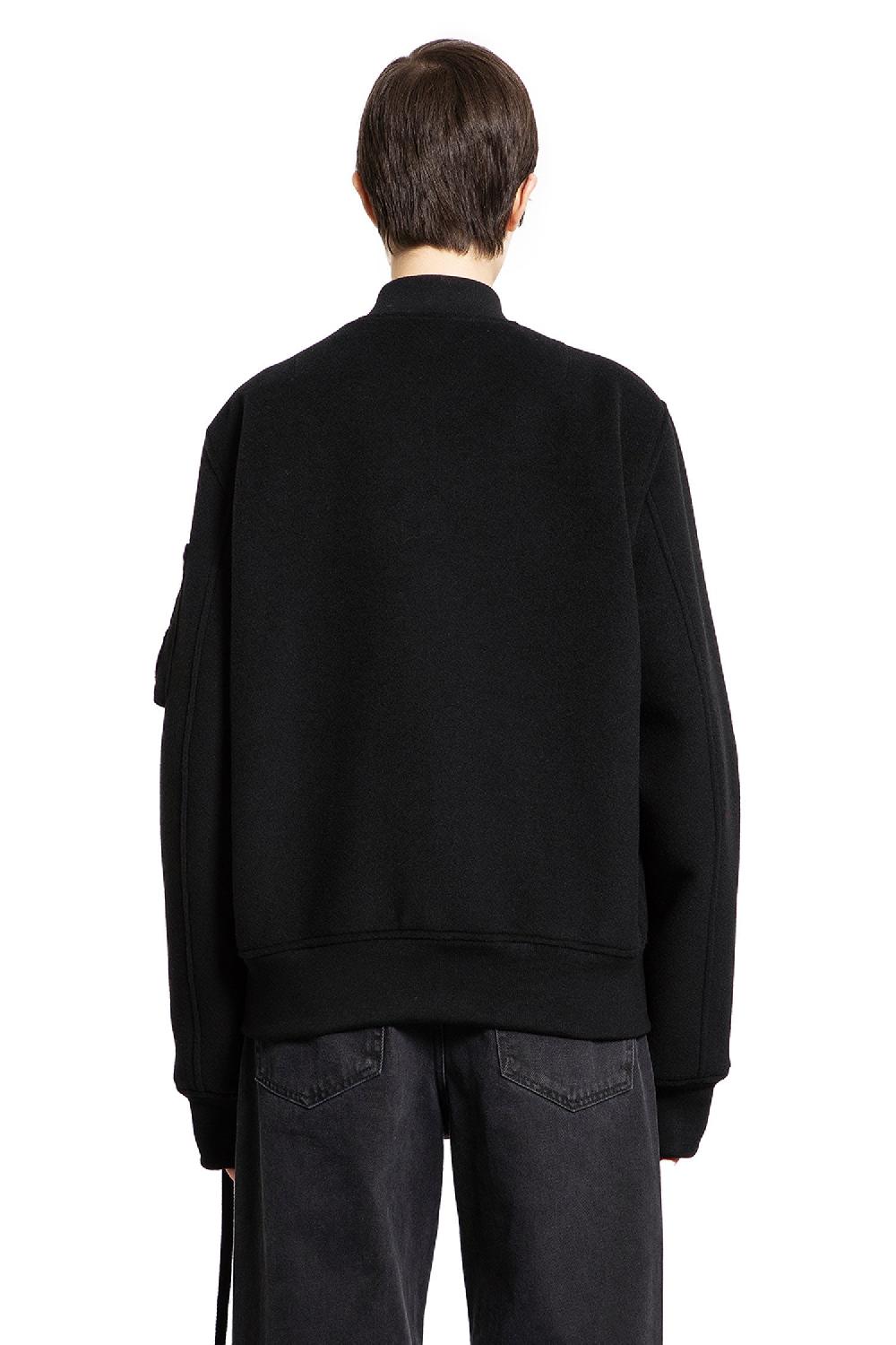Antonioli ANN DEMEULEMEESTER WOMAN BLACK JACKETS Nuova