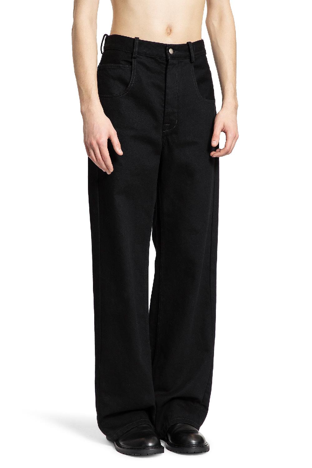 Antonioli ANN DEMEULEMEESTER WOMAN BLACK JEANS Moda
