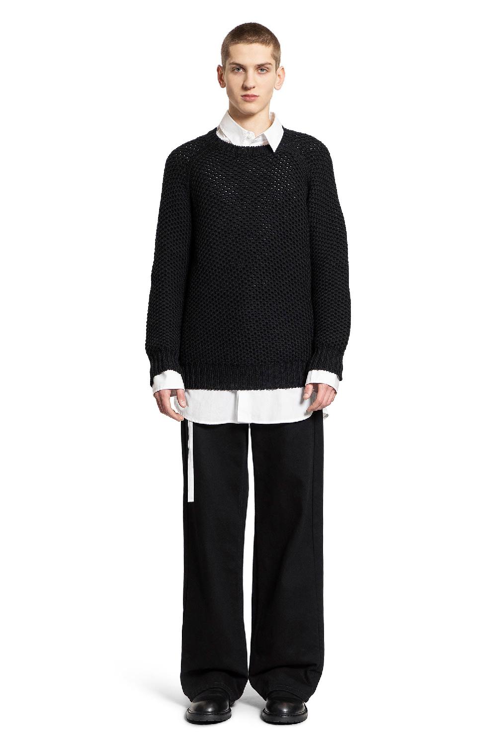Antonioli ANN DEMEULEMEESTER WOMAN BLACK JEANS Moda