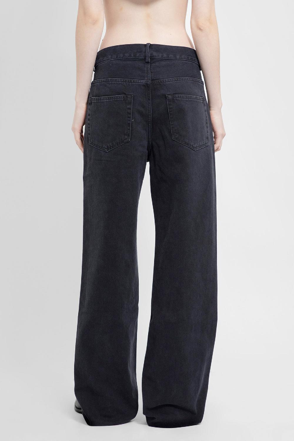 Antonioli ANN DEMEULEMEESTER WOMAN BLACK JEANS Spedizione gratuita