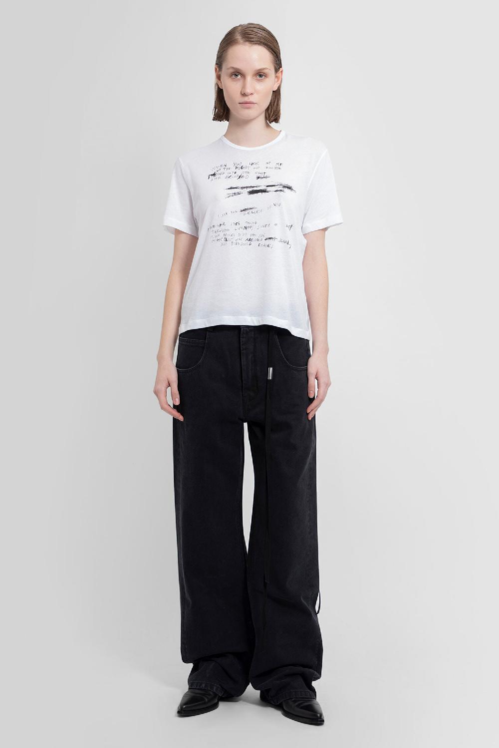 Antonioli ANN DEMEULEMEESTER WOMAN BLACK JEANS Spedizione gratuita