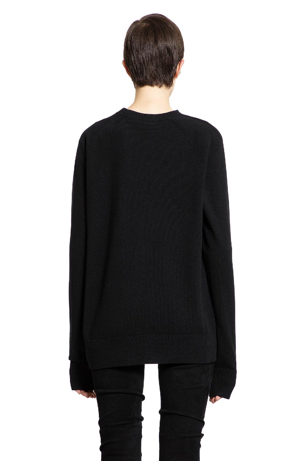 Antonioli ANN DEMEULEMEESTER WOMAN BLACK KNITWEAR Comprare a buon mercato