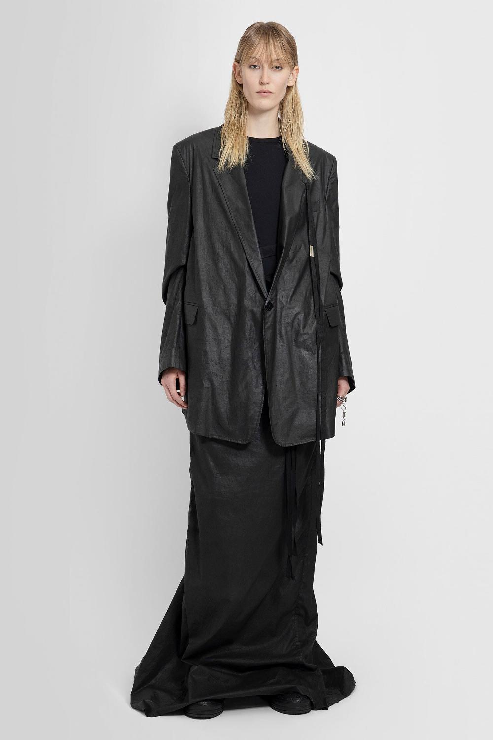 Antonioli ANN DEMEULEMEESTER WOMAN BLACK SKIRTS Offerta Anniversario