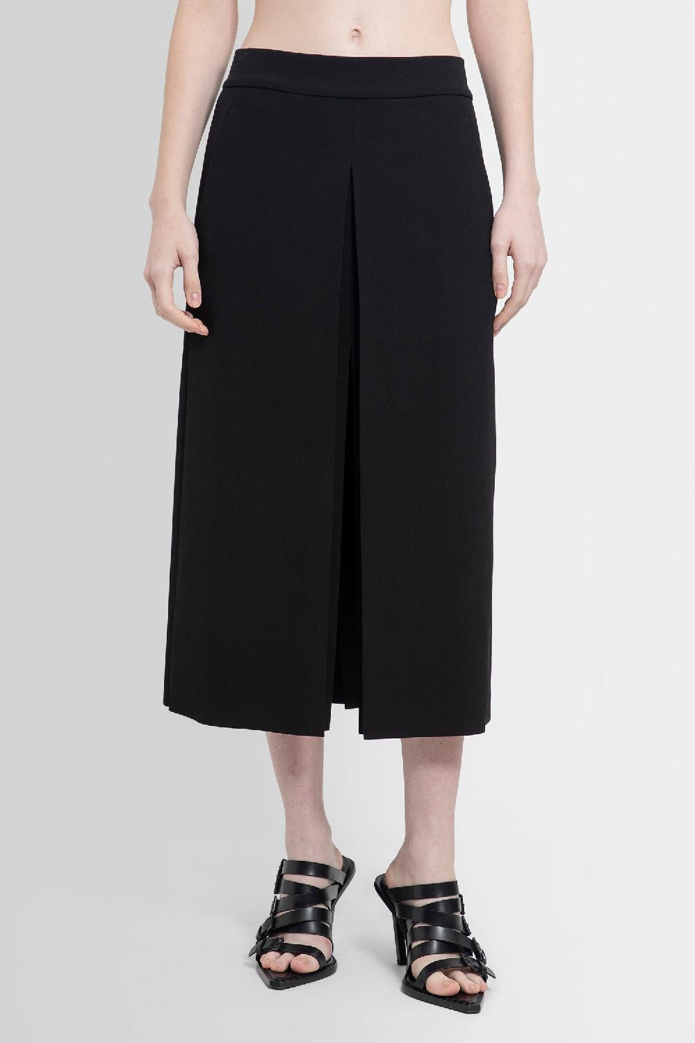 Antonioli ANN DEMEULEMEESTER WOMAN BLACK SKIRTS Smaltimento dello stoccaggio