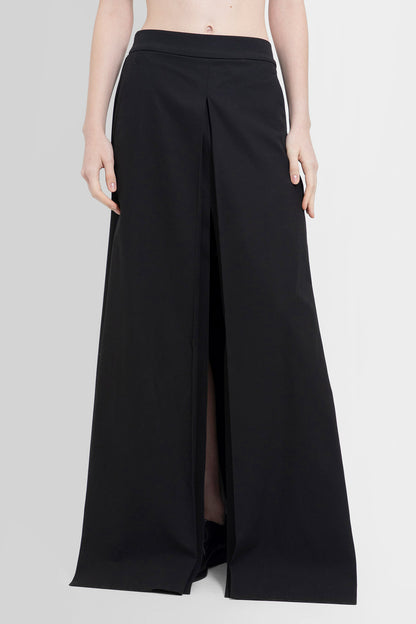 Antonioli ANN DEMEULEMEESTER WOMAN BLACK SKIRTS Vendita calda