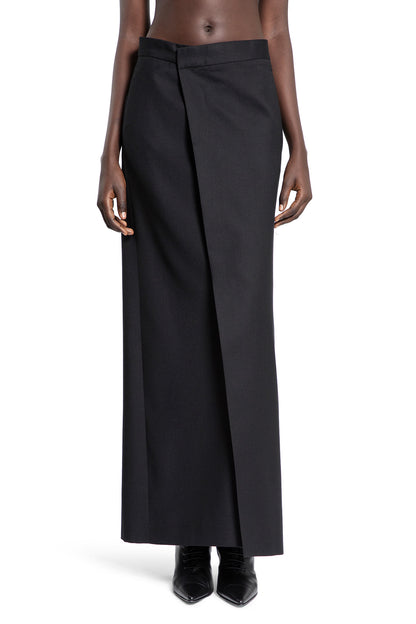 Antonioli ANN DEMEULEMEESTER WOMAN BLACK SKIRTS Online Outlet