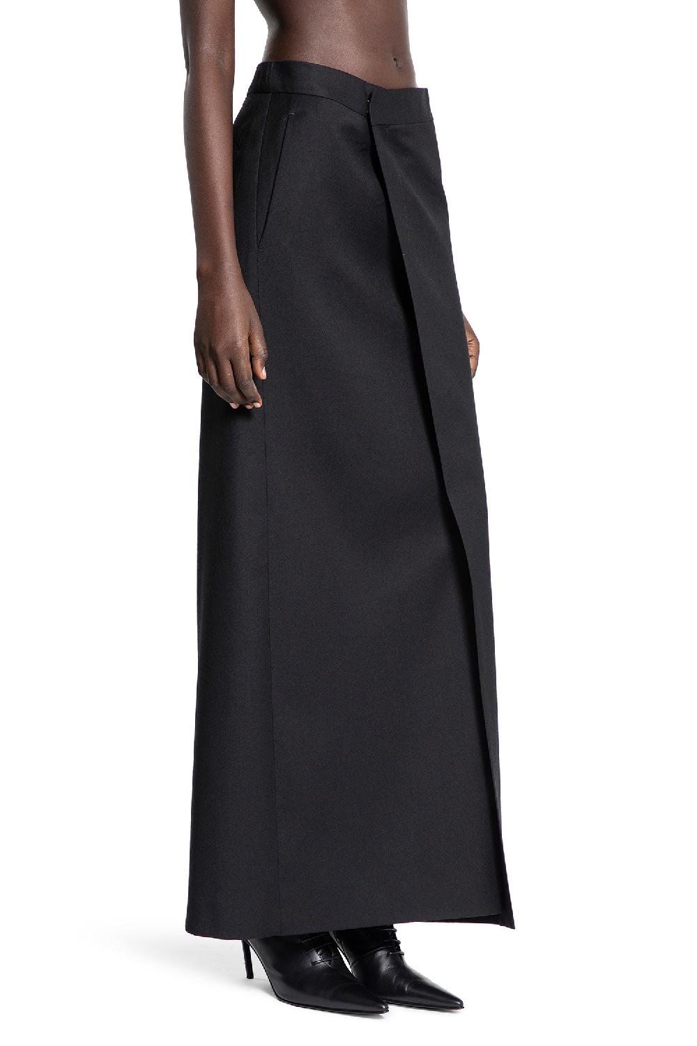 Antonioli ANN DEMEULEMEESTER WOMAN BLACK SKIRTS Online Outlet