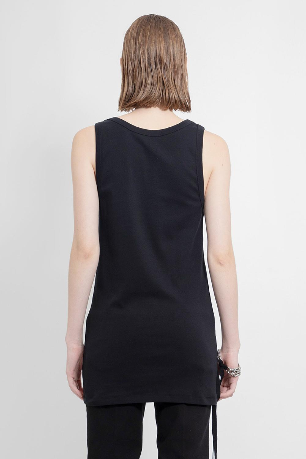 Antonioli ANN DEMEULEMEESTER WOMAN BLACK T-SHIRTS & TANK TOPS Enormi risparmi