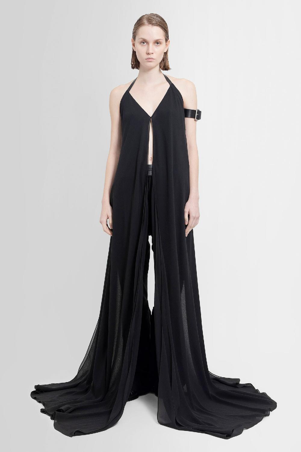 Antonioli ANN DEMEULEMEESTER WOMAN BLACK TOPS Rilascio limitato
