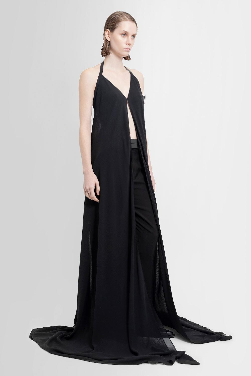 Antonioli ANN DEMEULEMEESTER WOMAN BLACK TOPS Rilascio limitato