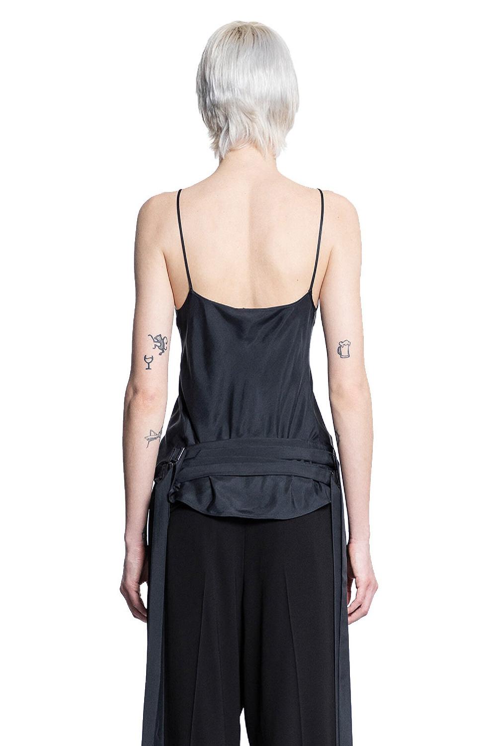 Antonioli ANN DEMEULEMEESTER WOMAN BLACK TOPS ACQUISTA ORA