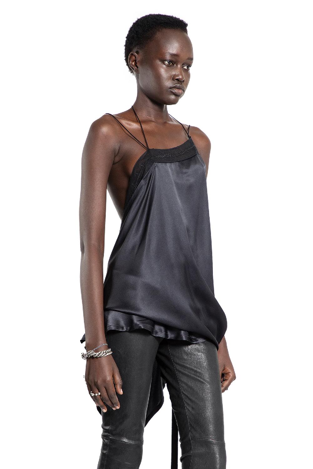 Antonioli ANN DEMEULEMEESTER WOMAN BLACK TOPS Ultimi due giorni
