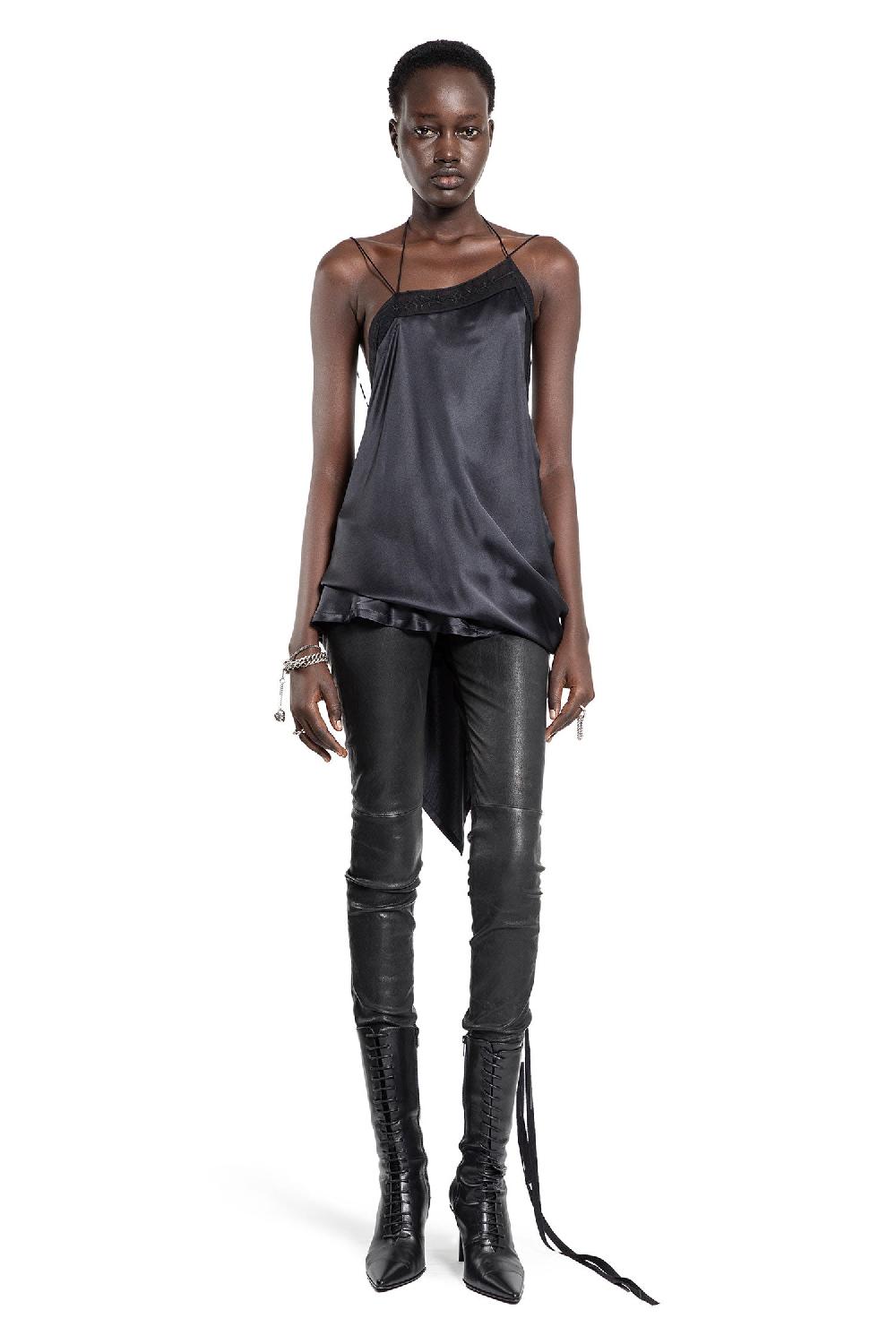 Antonioli ANN DEMEULEMEESTER WOMAN BLACK TOPS Ultimi due giorni