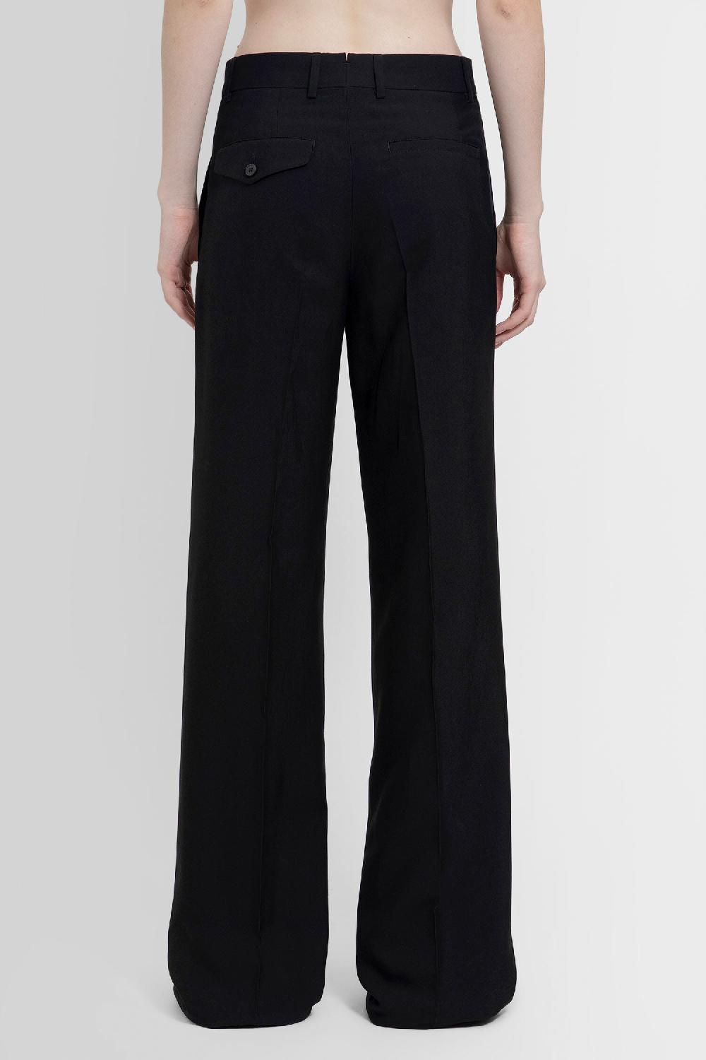 Antonioli ANN DEMEULEMEESTER WOMAN BLACK TROUSERS Fino al 60% di sconto