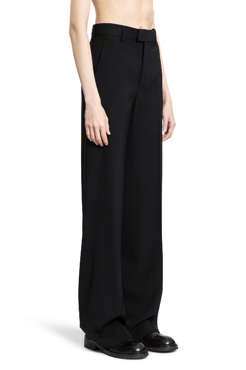 Antonioli ANN DEMEULEMEESTER WOMAN BLACK TROUSERS Fino al 65% di sconto