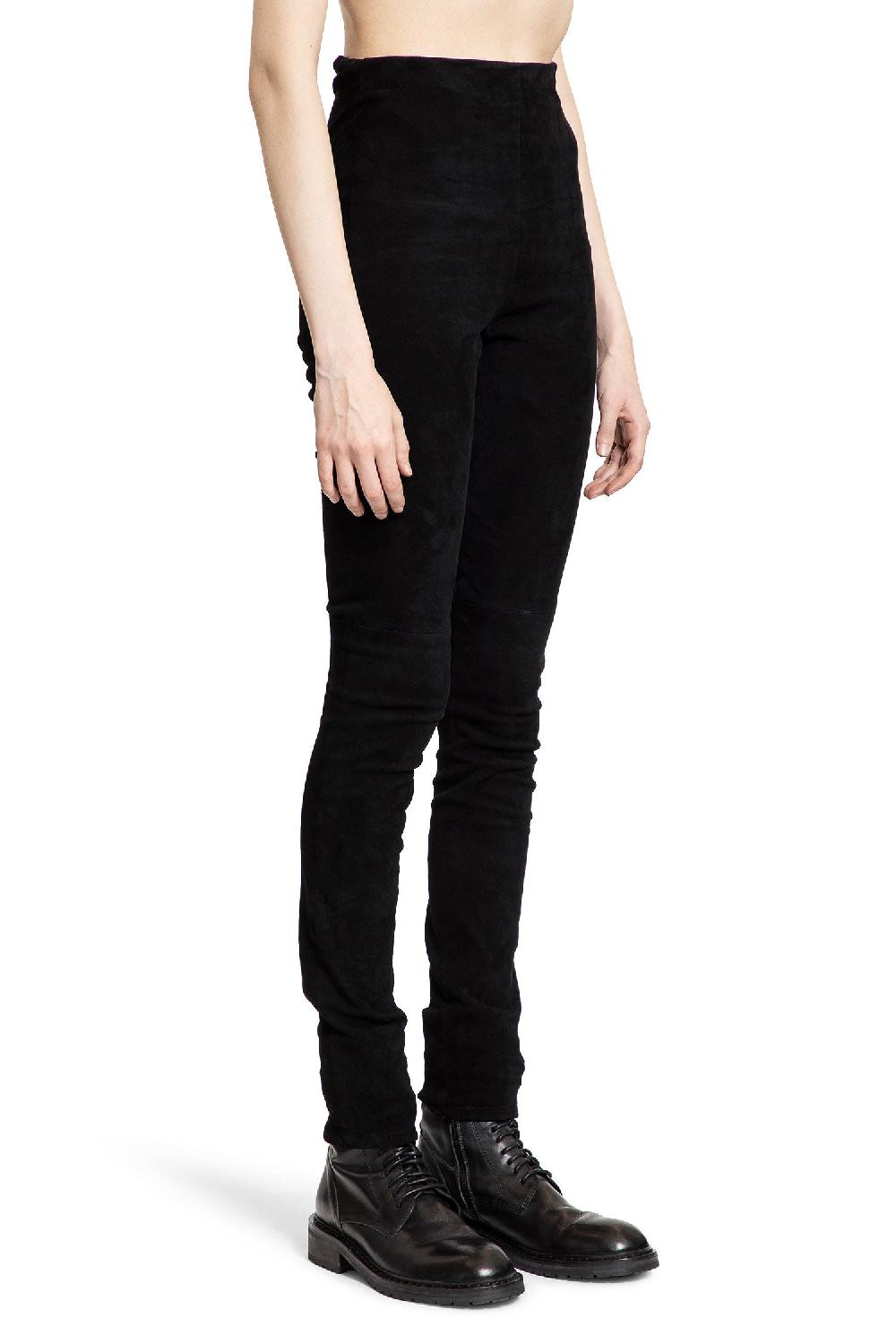 Antonioli ANN DEMEULEMEESTER WOMAN BLACK TROUSERS Only for today