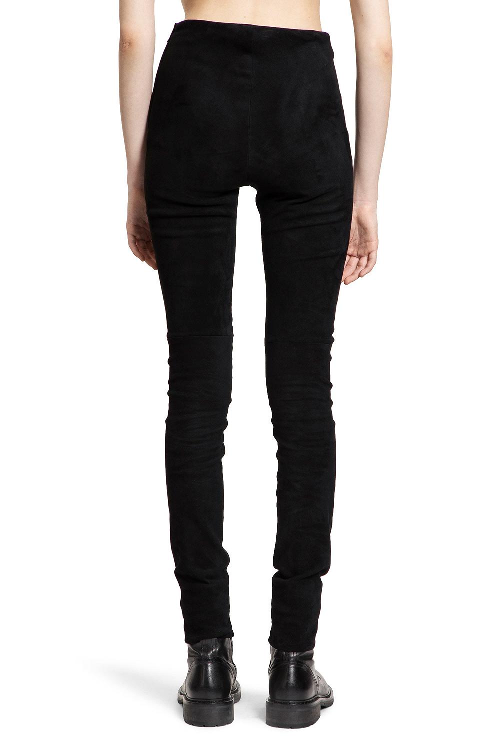 Antonioli ANN DEMEULEMEESTER WOMAN BLACK TROUSERS Only for today
