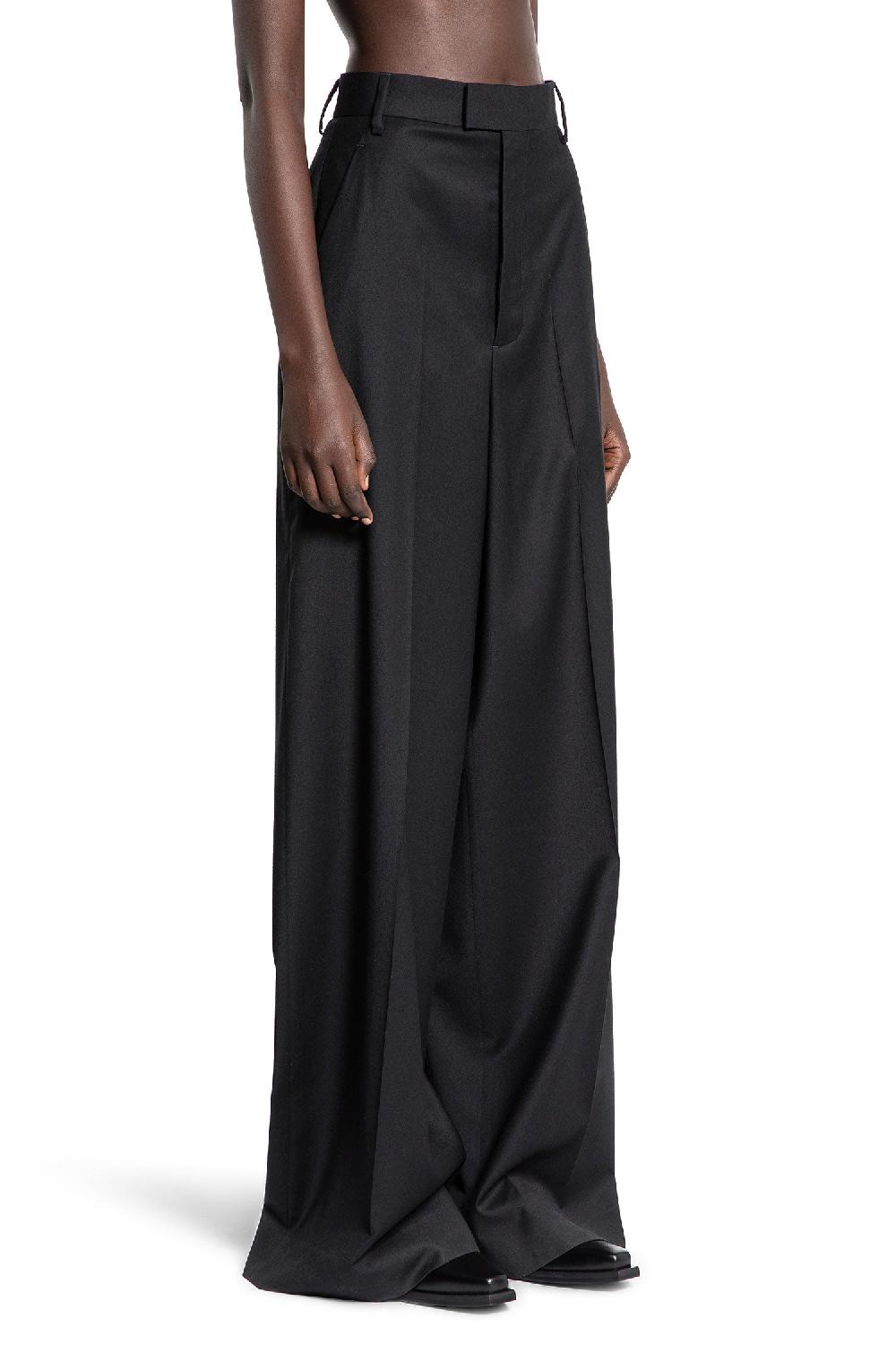 Antonioli ANN DEMEULEMEESTER WOMAN BLACK TROUSERS Offerta speciale della fabbrica