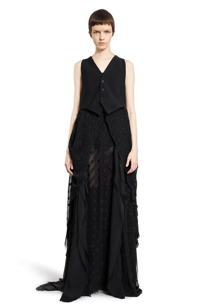 Antonioli ANN DEMEULEMEESTER WOMAN BLACK VESTS Discount Store per i nuovi prodotti