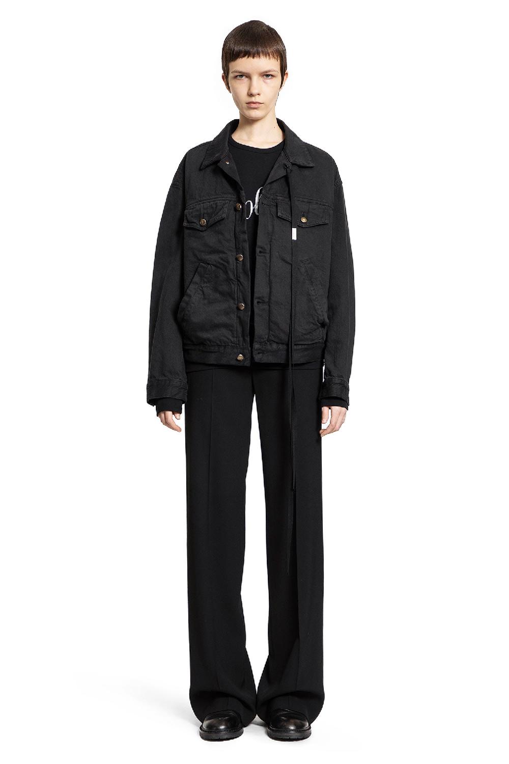 Antonioli ANN DEMEULEMEESTER WOMAN GREY JACKETS Officina