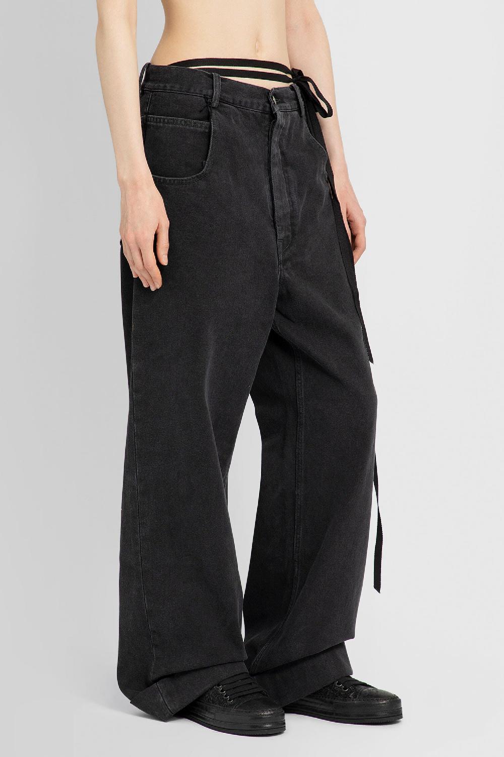 Antonioli ANN DEMEULEMEESTER WOMAN GREY JEANS Limitato a 3 giorni
