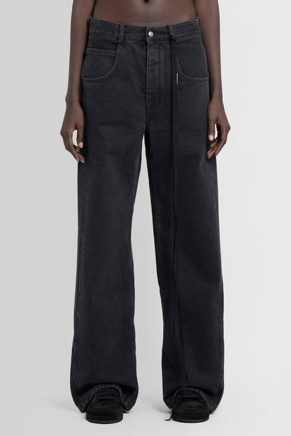 Antonioli ANN DEMEULEMEESTER WOMAN GREY JEANS Esporta salva