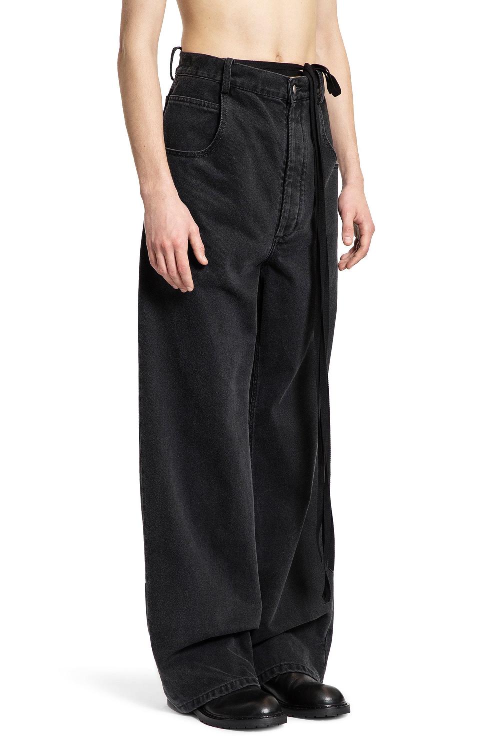 Antonioli ANN DEMEULEMEESTER WOMAN GREY JEANS Black Friday Prezzi