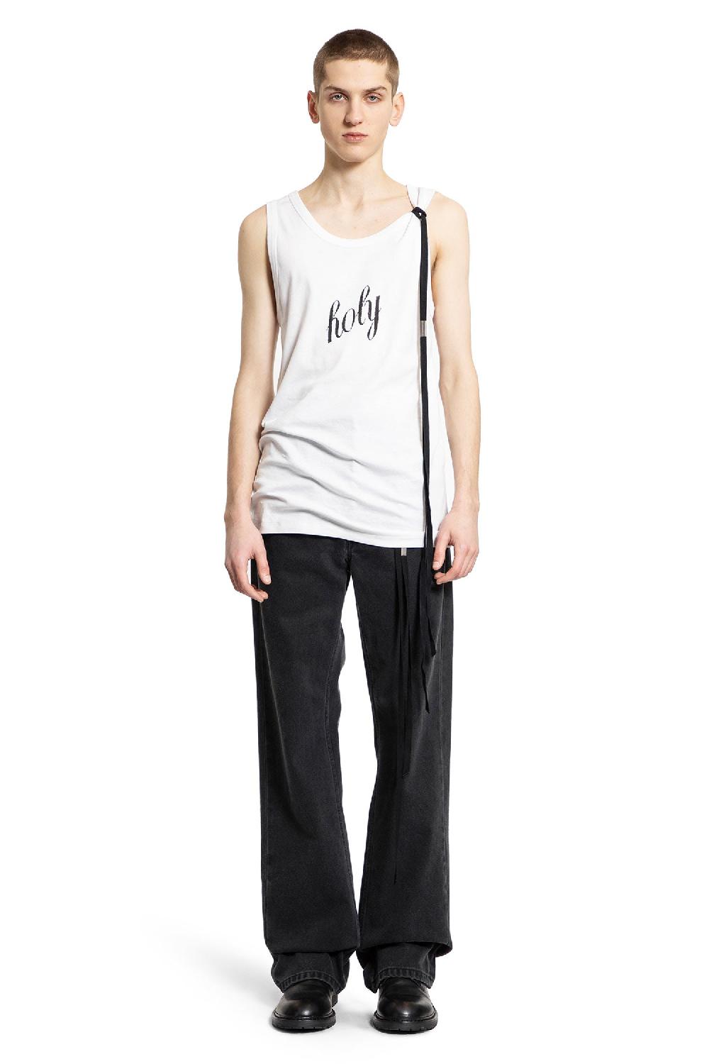Antonioli ANN DEMEULEMEESTER WOMAN GREY JEANS Black Friday Prezzi