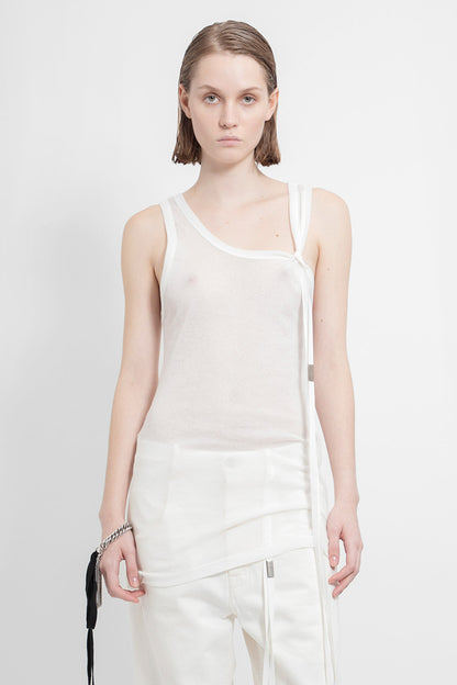 Antonioli ANN DEMEULEMEESTER WOMAN OFF-WHITE T-SHIRTS & TANK TOPS Italy