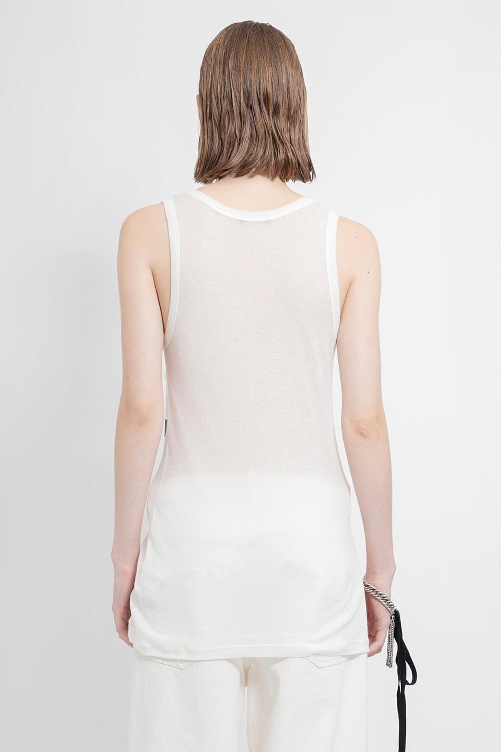 Antonioli ANN DEMEULEMEESTER WOMAN OFF-WHITE T-SHIRTS & TANK TOPS Italy