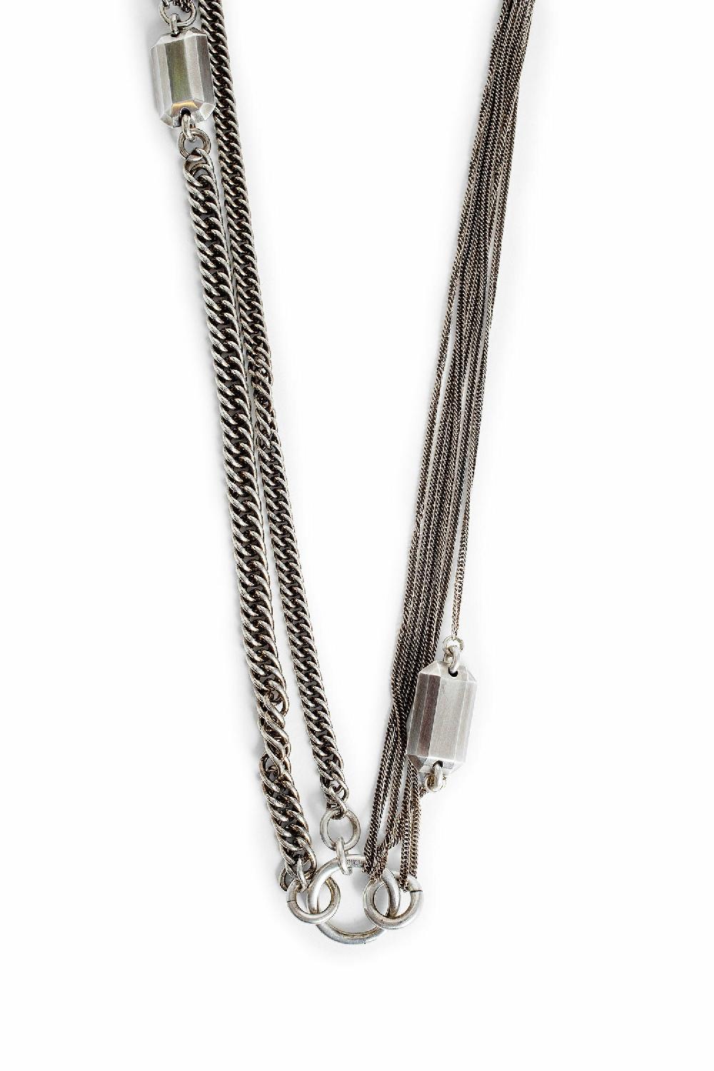 Antonioli ANN DEMEULEMEESTER WOMAN SILVER JEWELLERY Nuovo