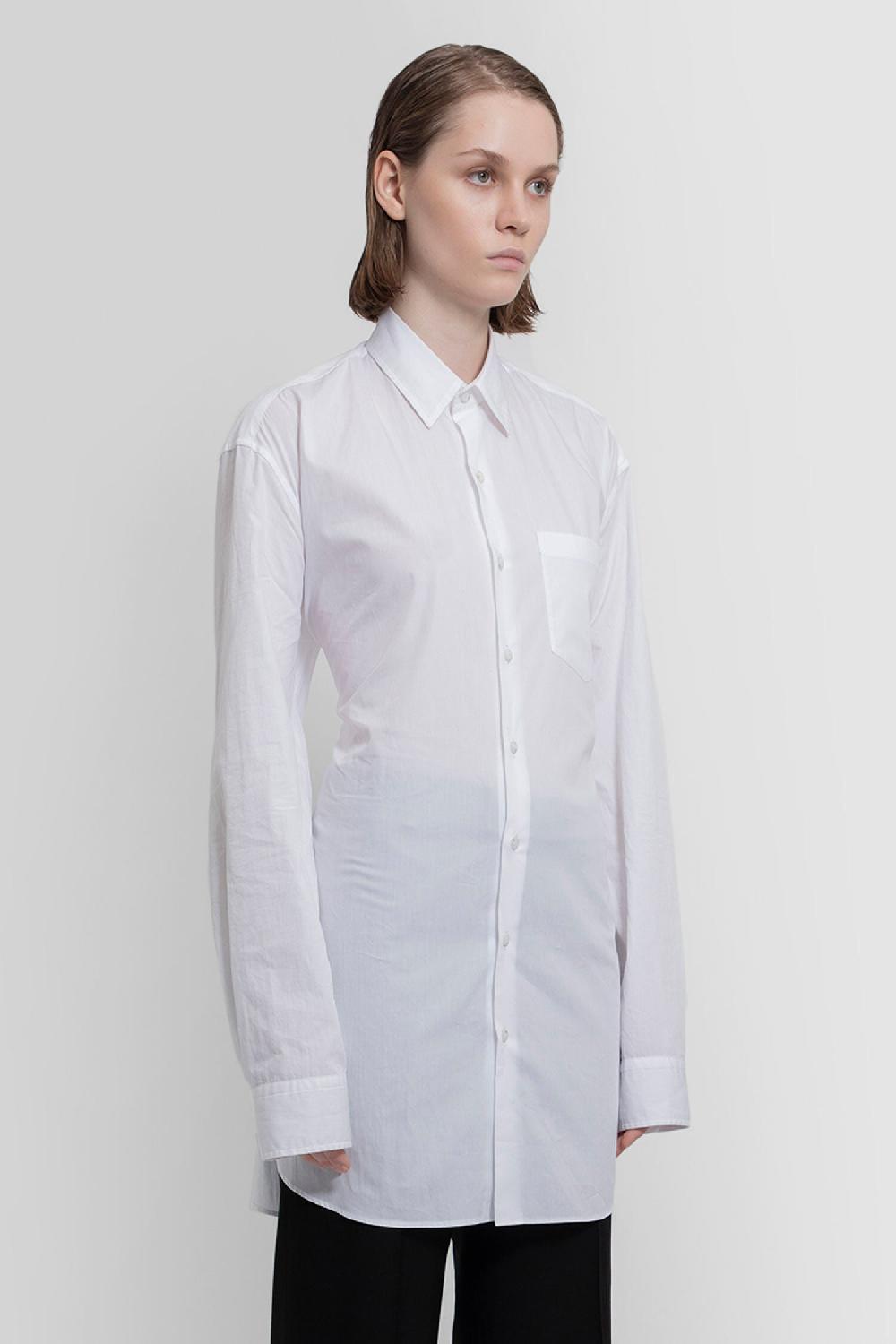 Antonioli ANN DEMEULEMEESTER WOMAN WHITE SHIRTS Soddisfazione Garantita