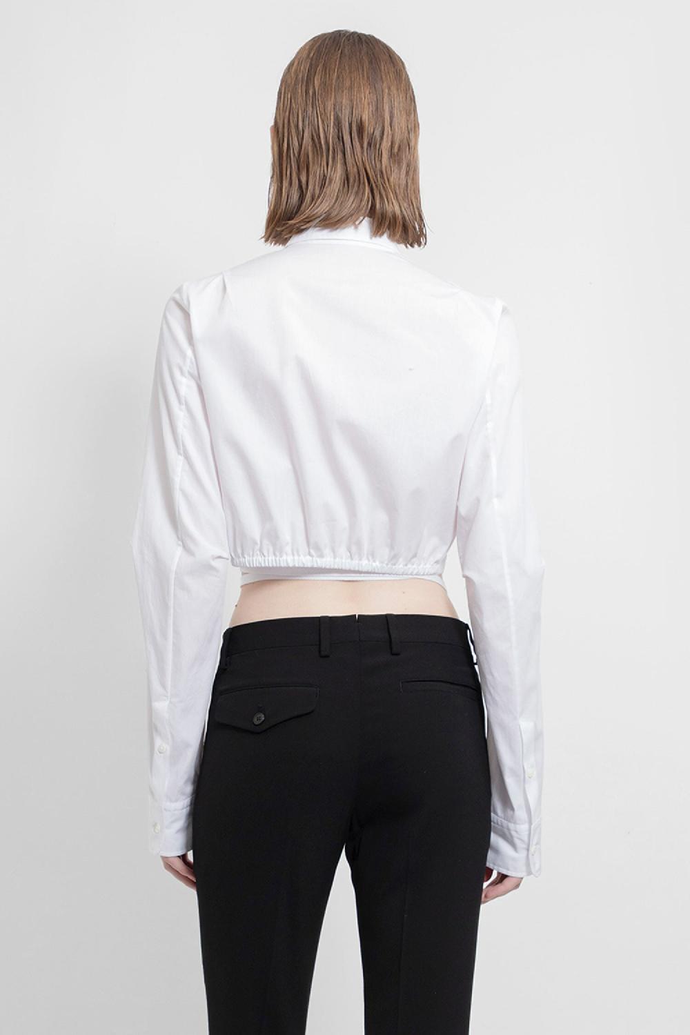 Antonioli ANN DEMEULEMEESTER WOMAN WHITE SHIRTS Qualità Garantita