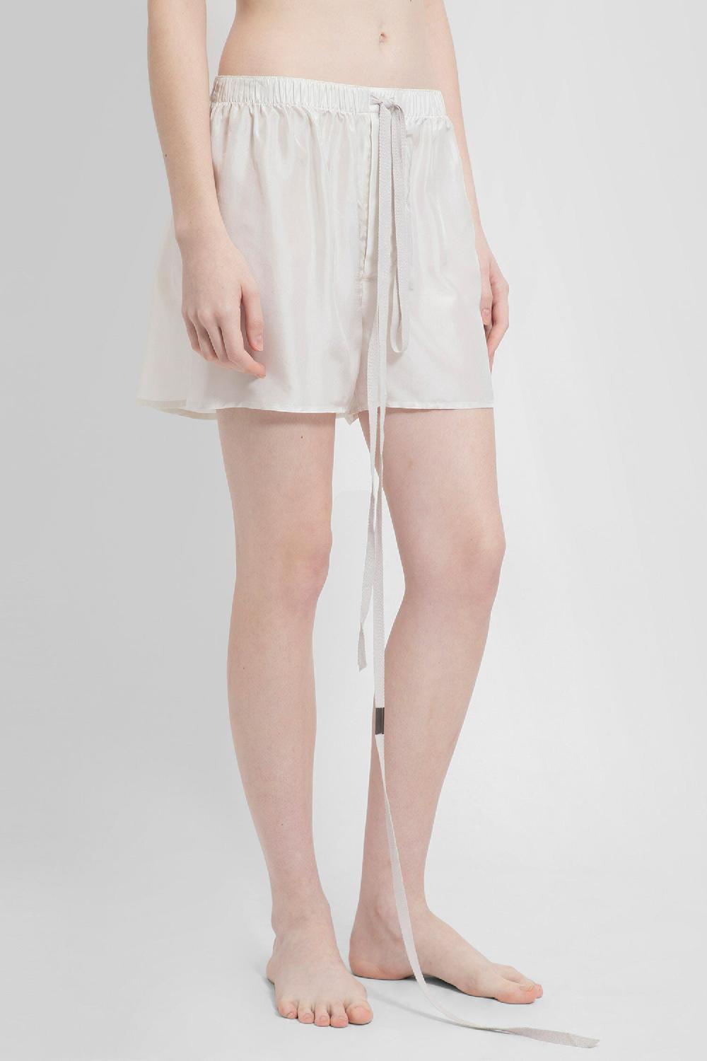 Antonioli ANN DEMEULEMEESTER WOMAN WHITE SHORTS Consegna Veloce