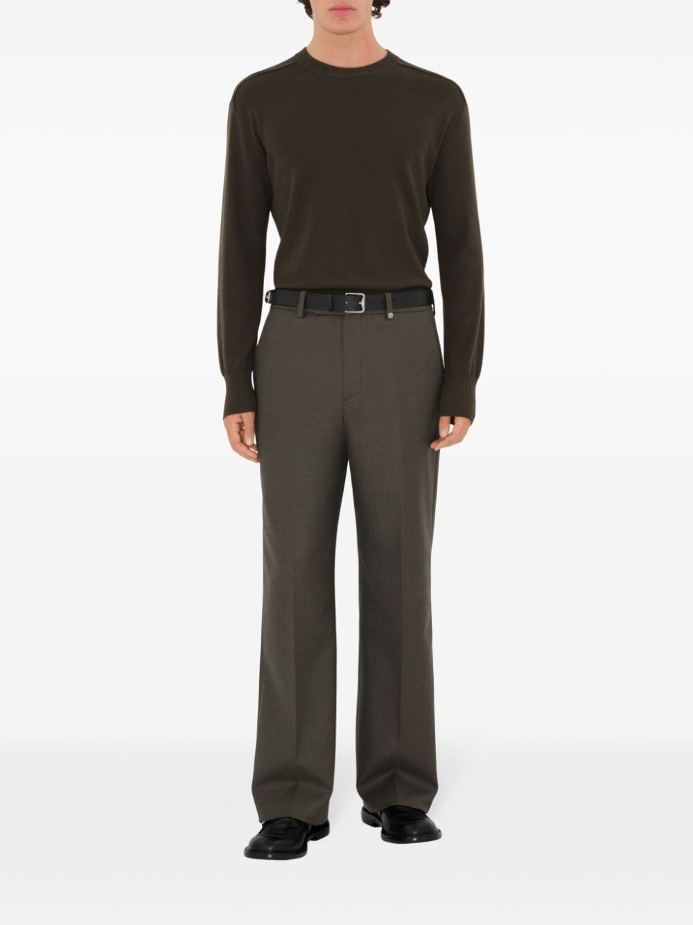 Burberry Wool Tailored Pants Promozione Limitata
