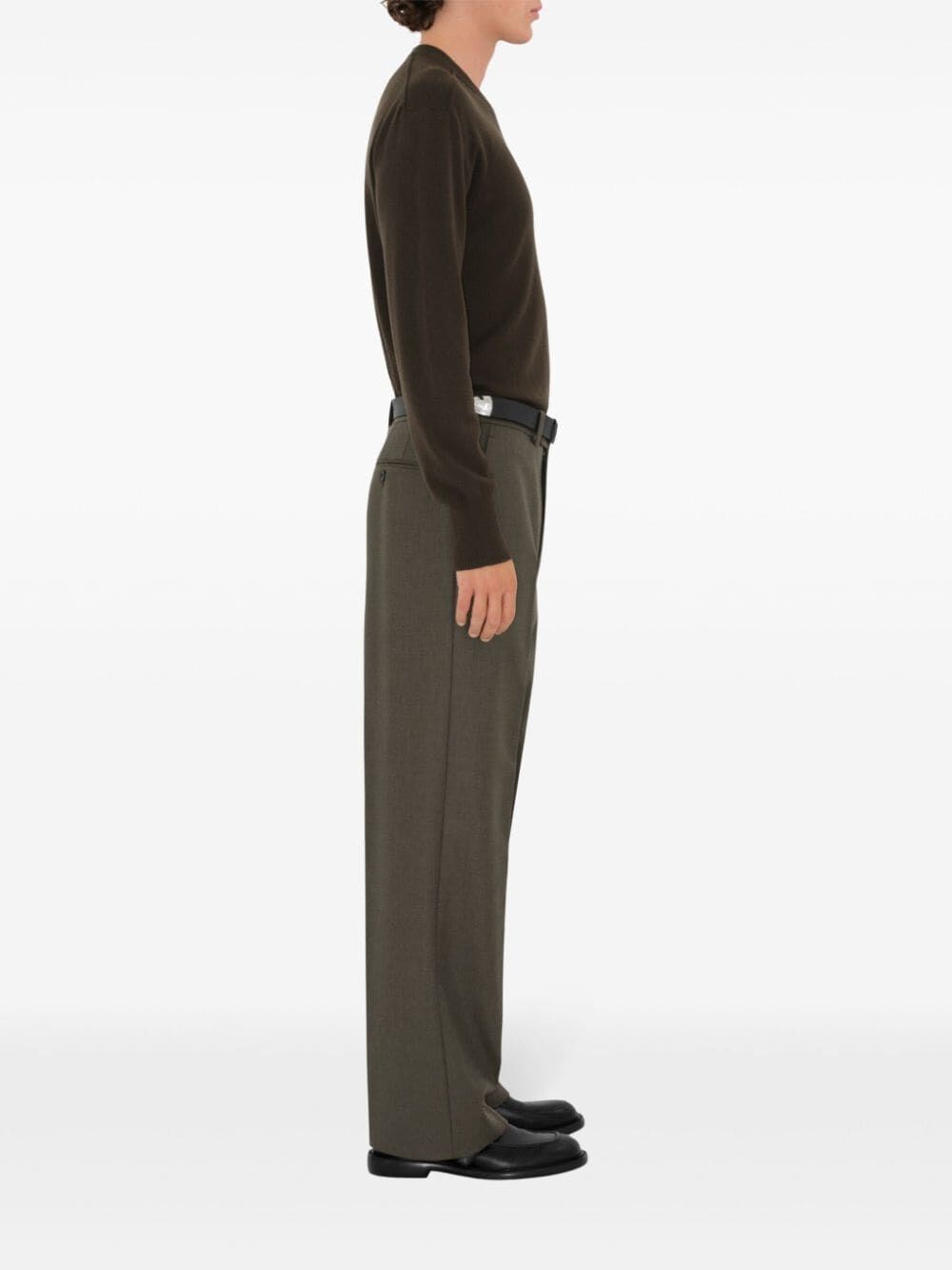Burberry Wool Tailored Pants Promozione Limitata