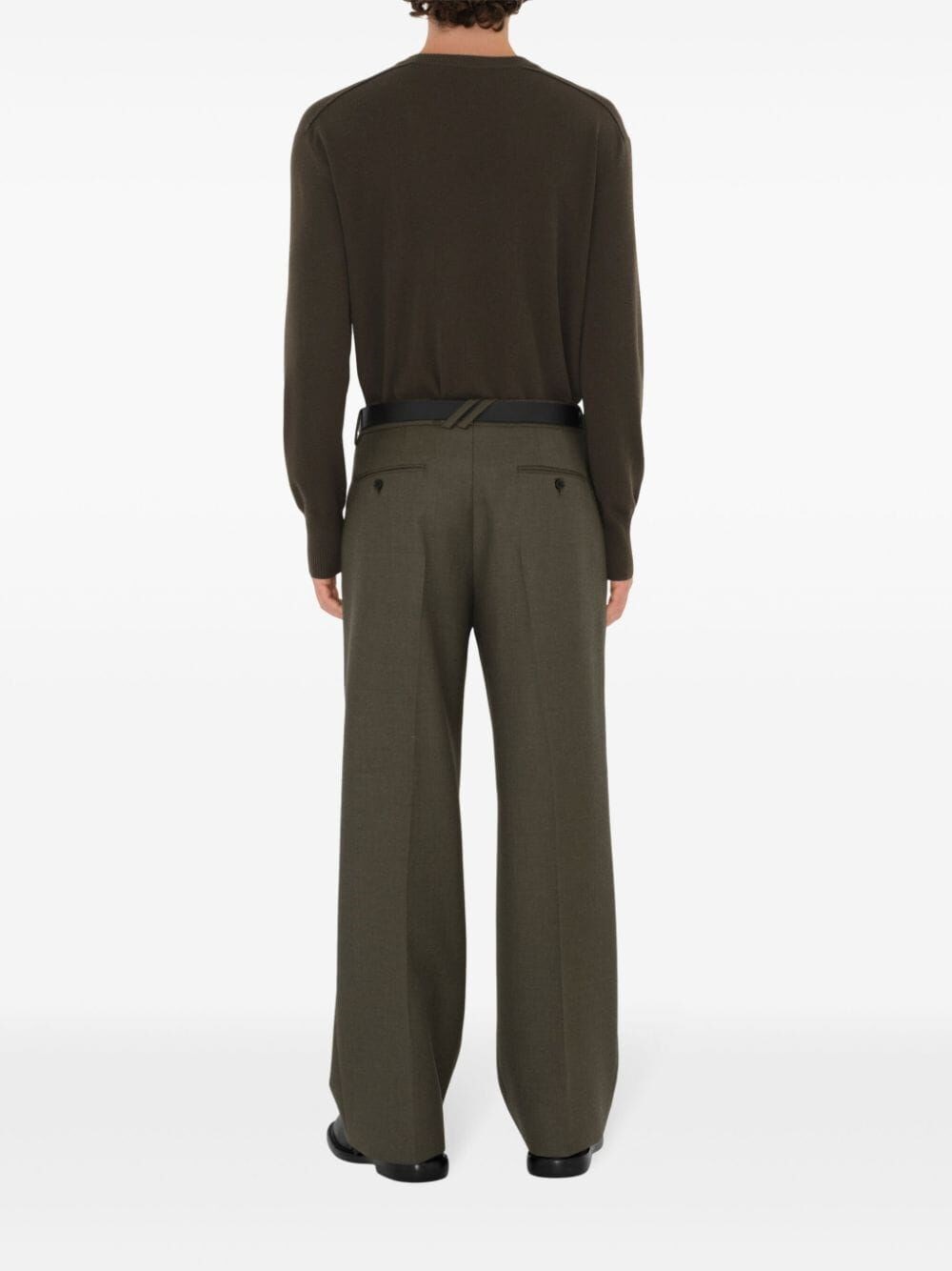 Burberry Wool Tailored Pants Promozione Limitata