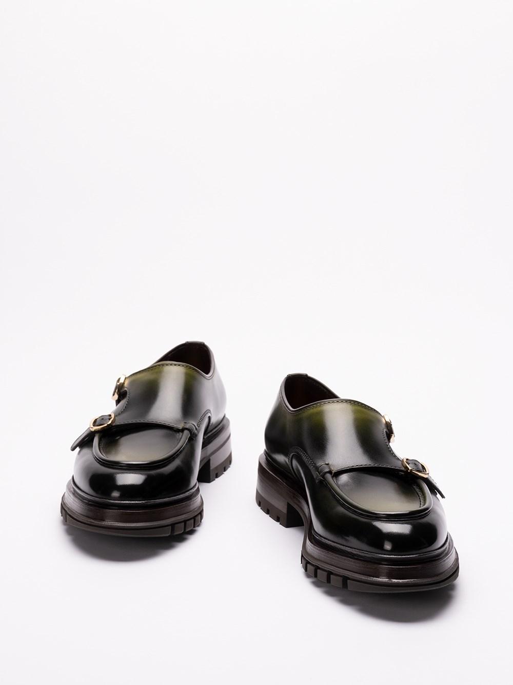 Santoni `Emric` Buckled Loafers Sottocosto