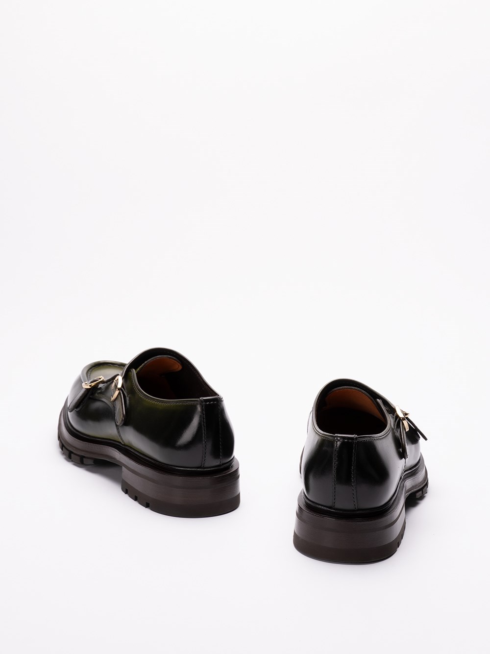 Santoni `Emric` Buckled Loafers Sottocosto